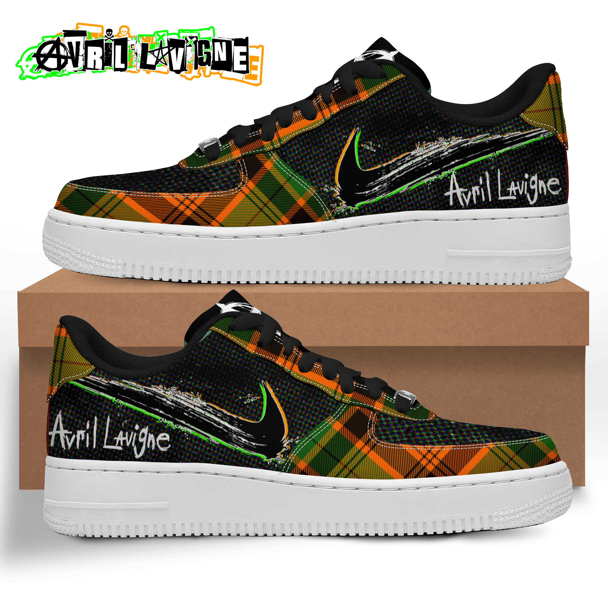 Avril Lavigne Air Low-Top Sneakers Shoes For Men And Women