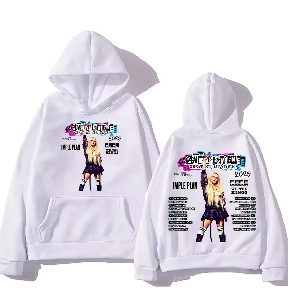 Avril Lavigne Greatest Hits Tour 2025 Hoodie
