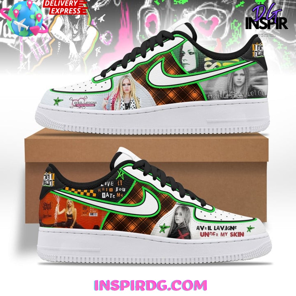 Avril Lavigne x Under My Skin Limited Edition Air Force 1