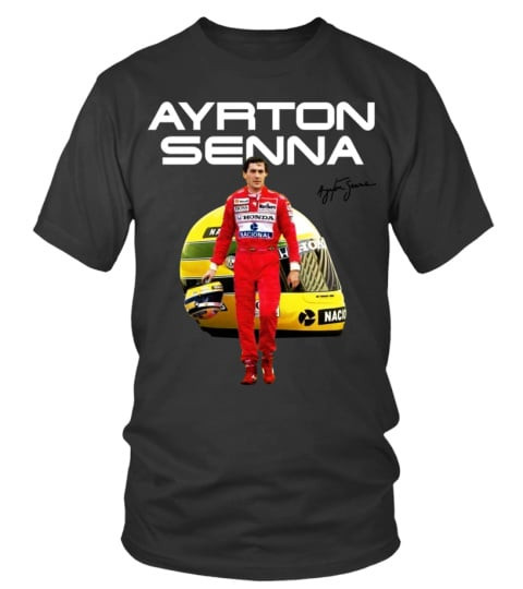 Ayrton Senna Shirt McLaren Team F1 T-Shirt Football Related Gifts For Him Oregontrailrvpk Shirt