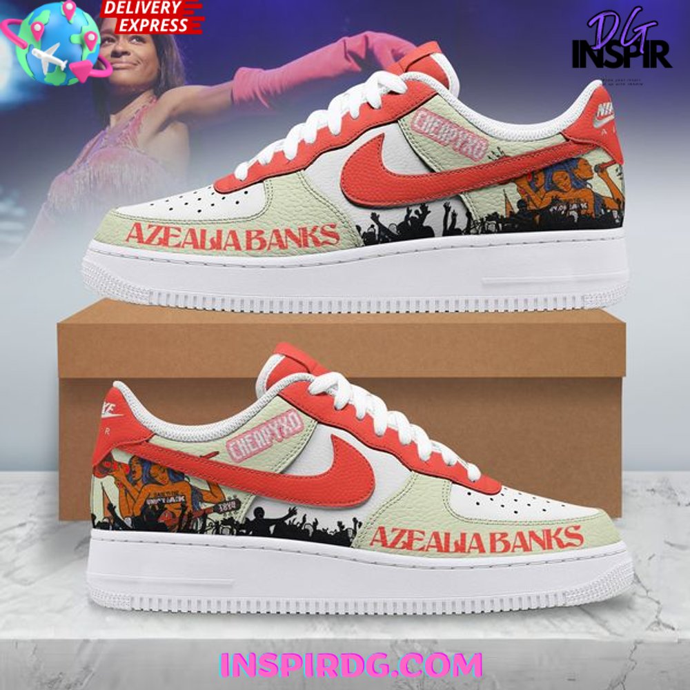 Azealia Banks Limited Edition Air Force 1 Sneakers