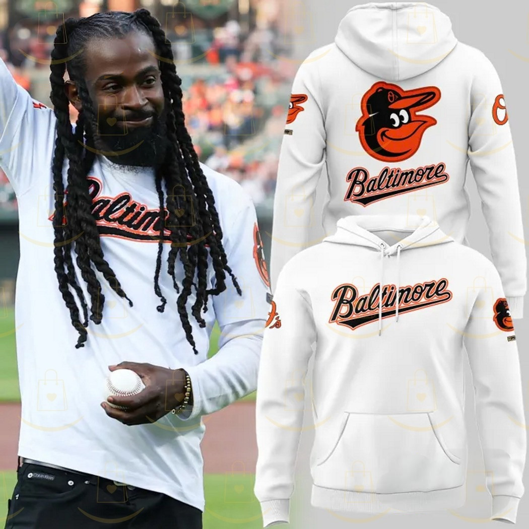 Baltimore Orioles 2025 White Hoodie