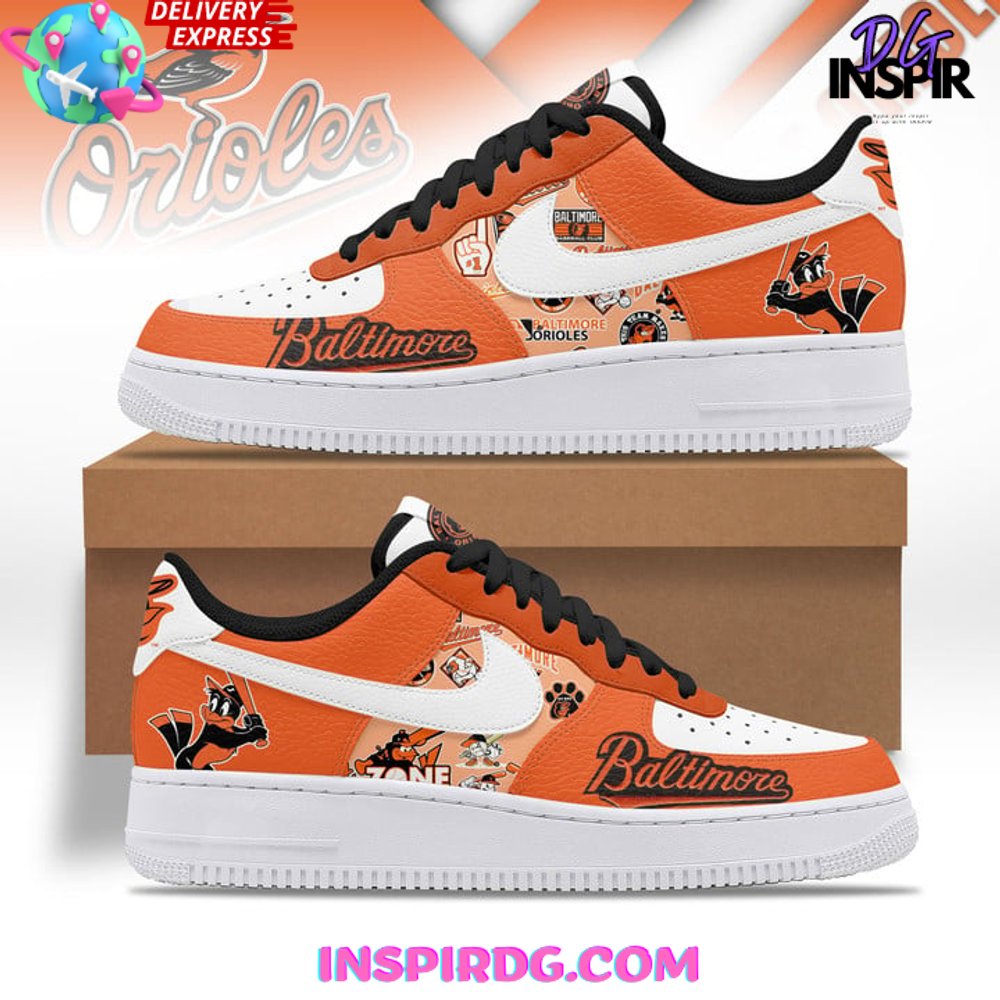 Baltimore Orioles Baseball Limited Edition Air Force 1