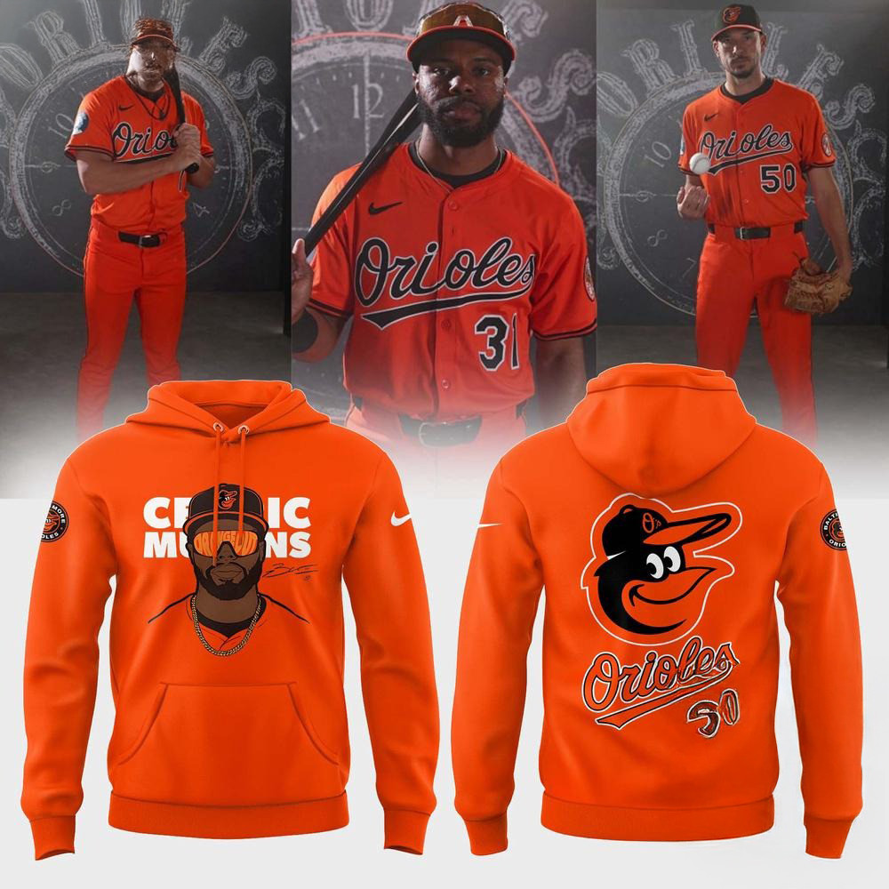Baltimore Orioles Cedric Mullins 2025 Hoodie