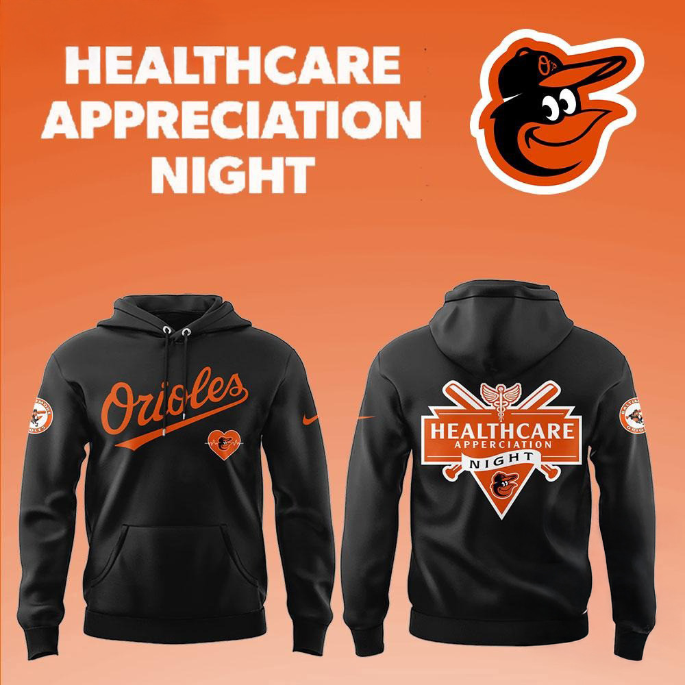 Baltimore Orioles x Healthcare Appreciation Night 2025 Hoodie