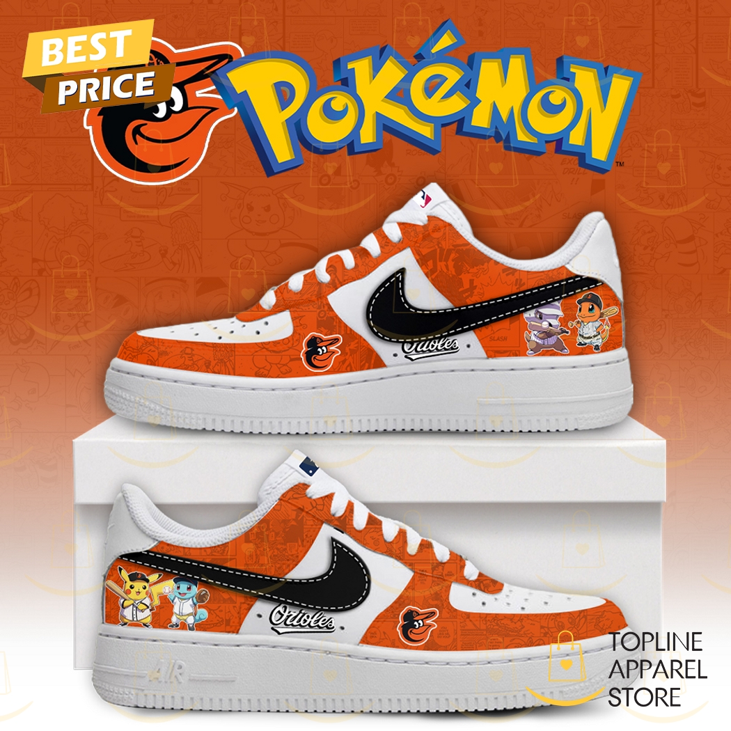 Baltimore Orioles x Po kemon Go Air Force 1