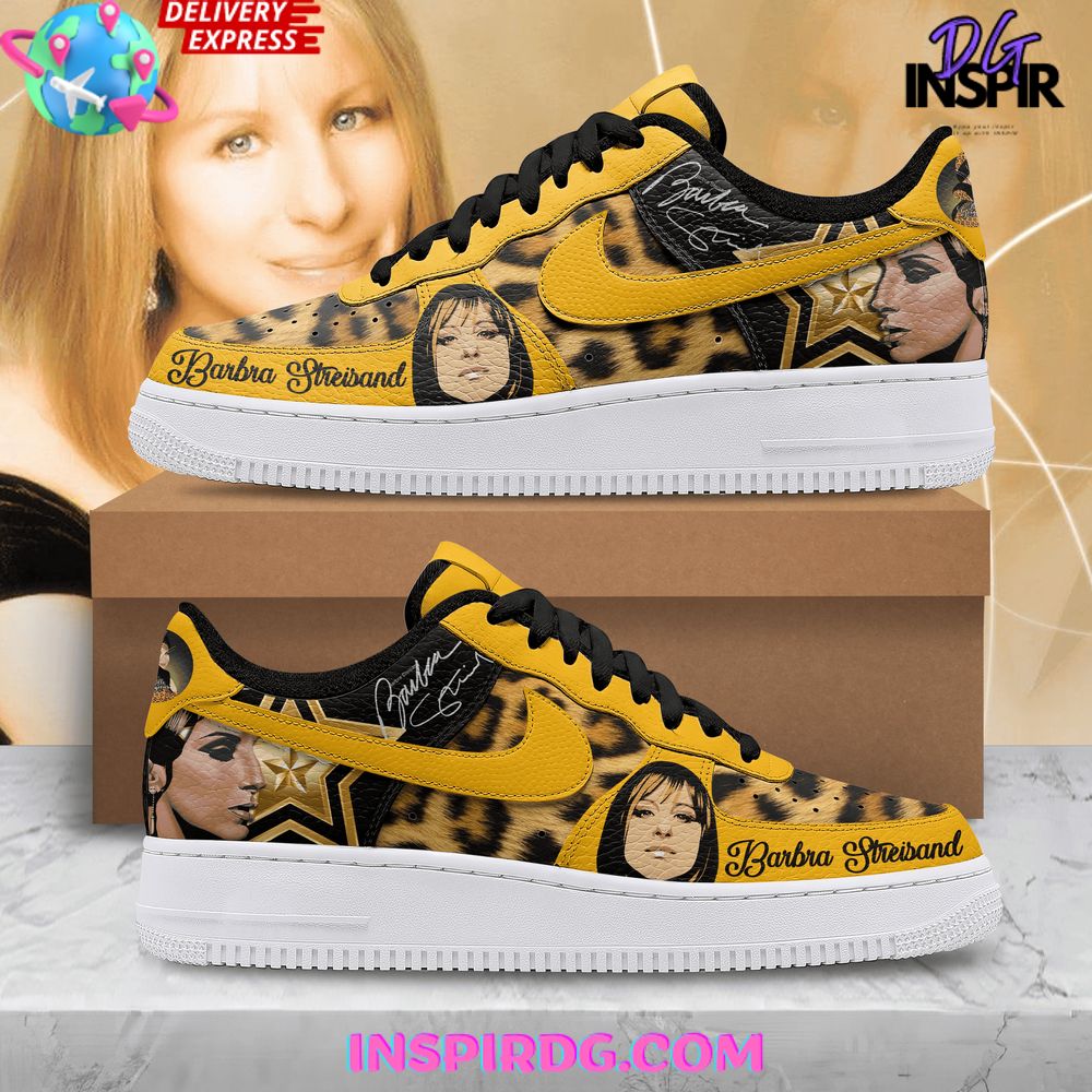 Barbra Streisand Golden Star Limited Edition Air Force 1