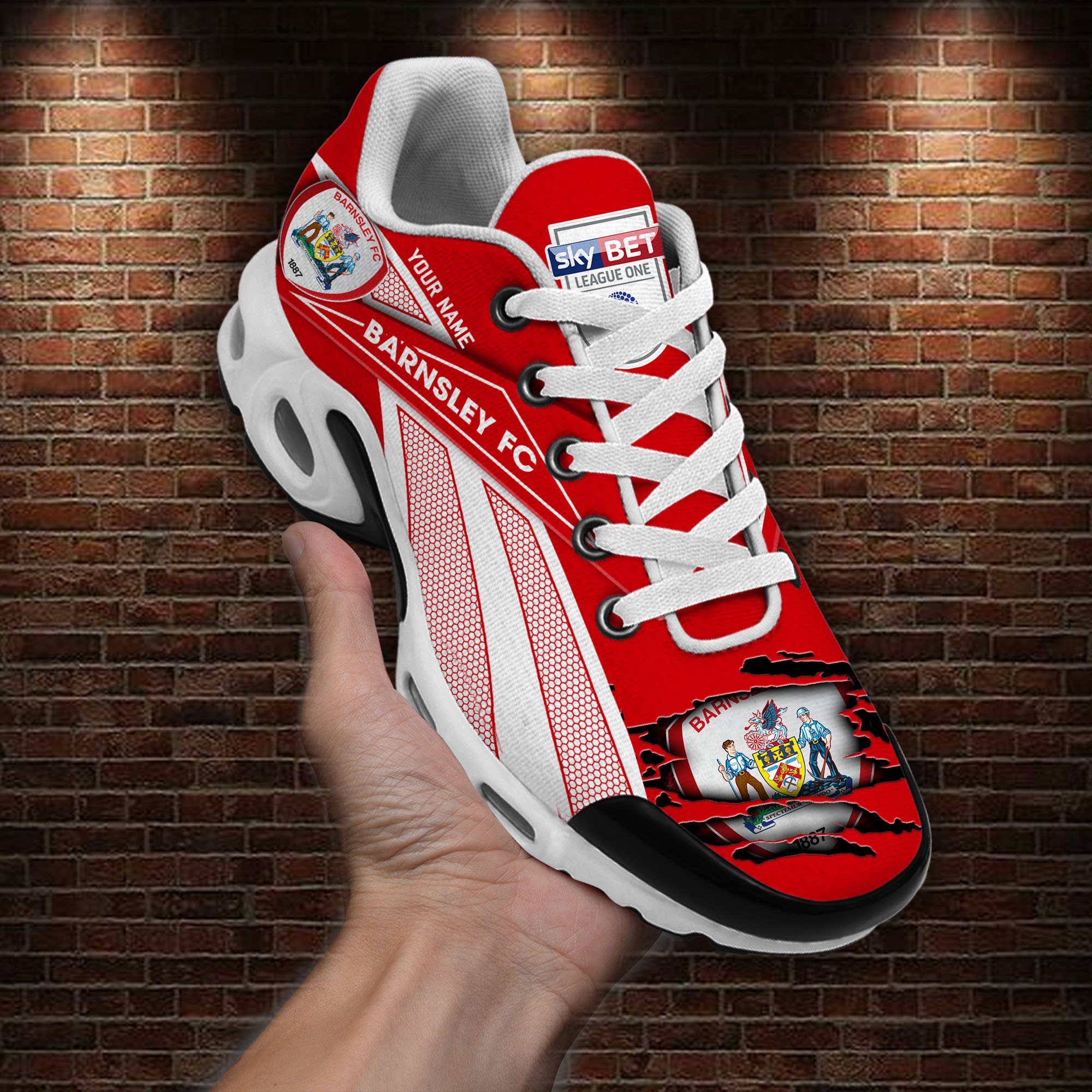 Barnsley F.C Air Max Plus Shoes Sneakers For Men And Women