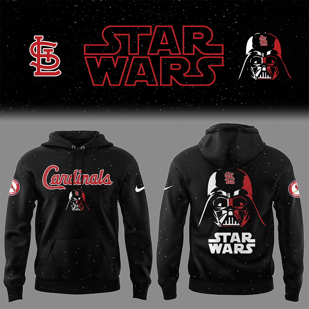Baseball x Star Wars Black Hoodie