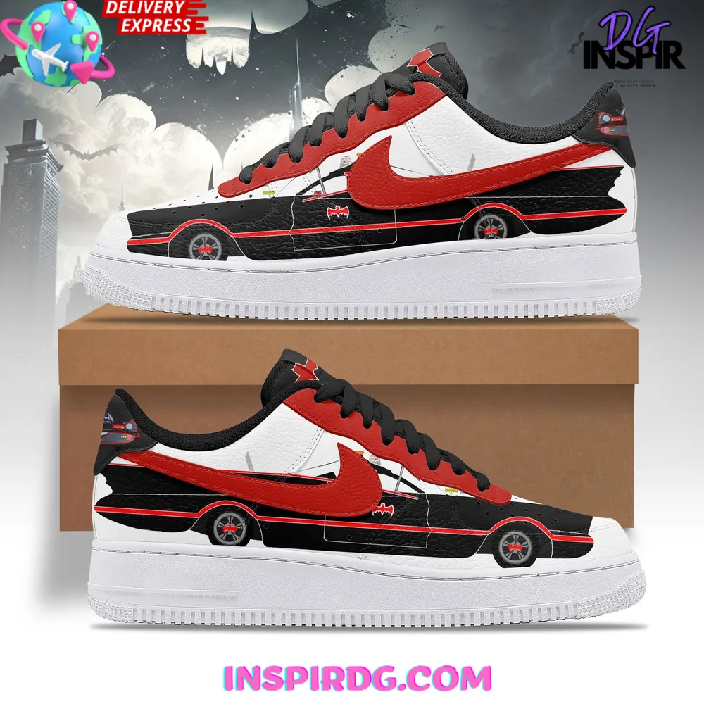 Batmobile Legacy Limited Edition Air Force 1 Sneakers