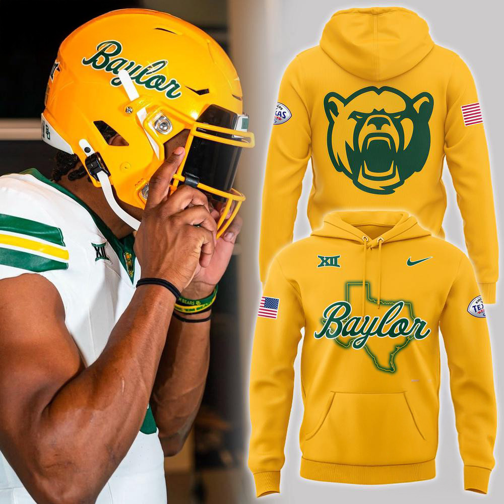Baylor Bears Football New Texas Bowl Hoodie Unique