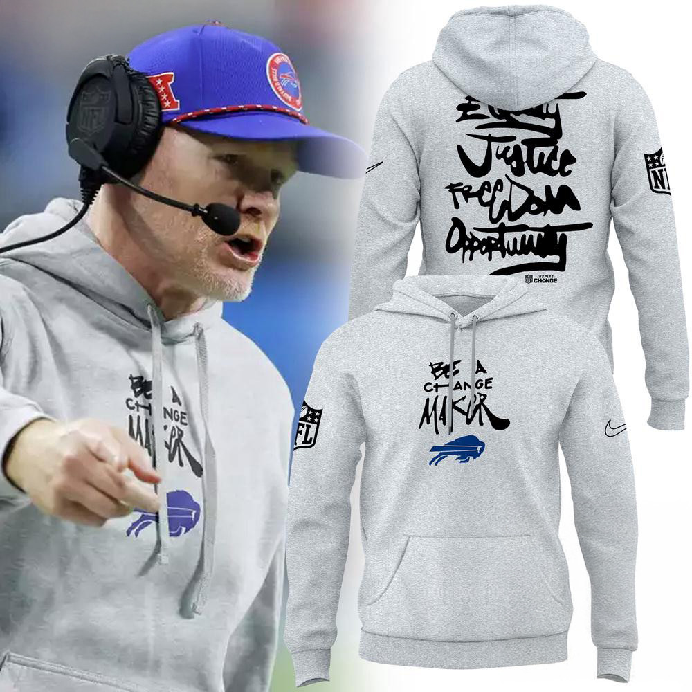 Be A Change Maker Buffalo Bills NFL 2024 Hoodie Unique
