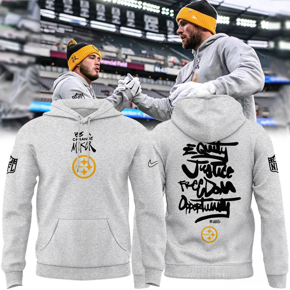 Be A Change Maker Pittsburgh Steelers Hoodie Football Lover