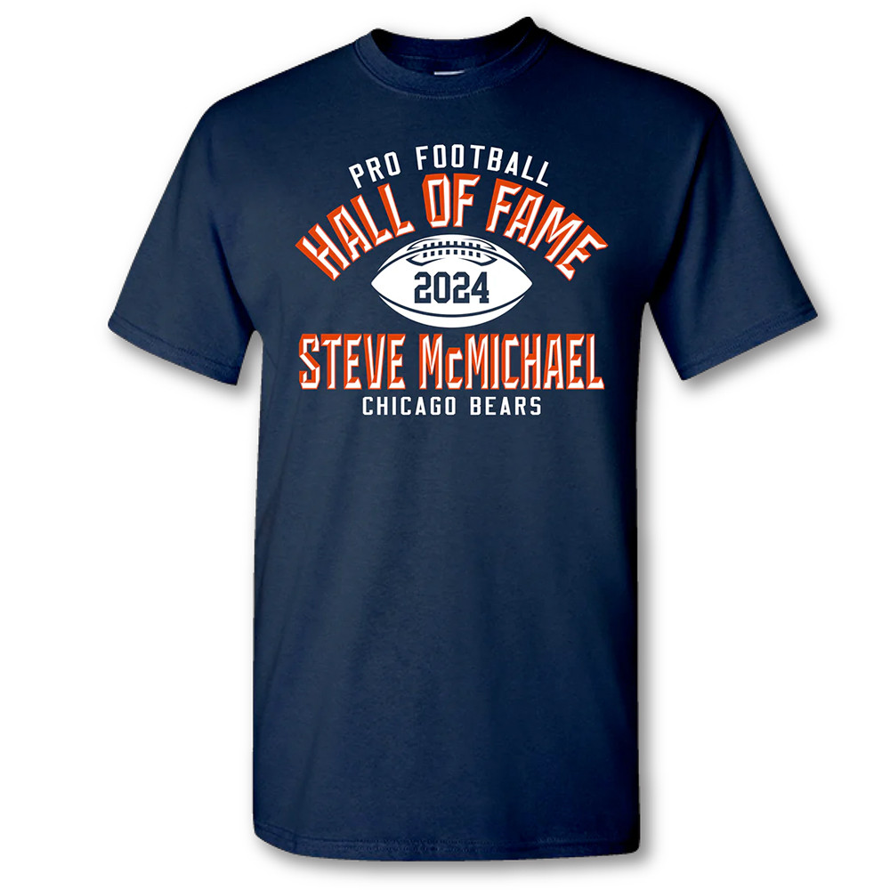 Bears Steve McMichael Class of 2024 Elected T-Shirt For Dad Oregontrailrvpk Shirt