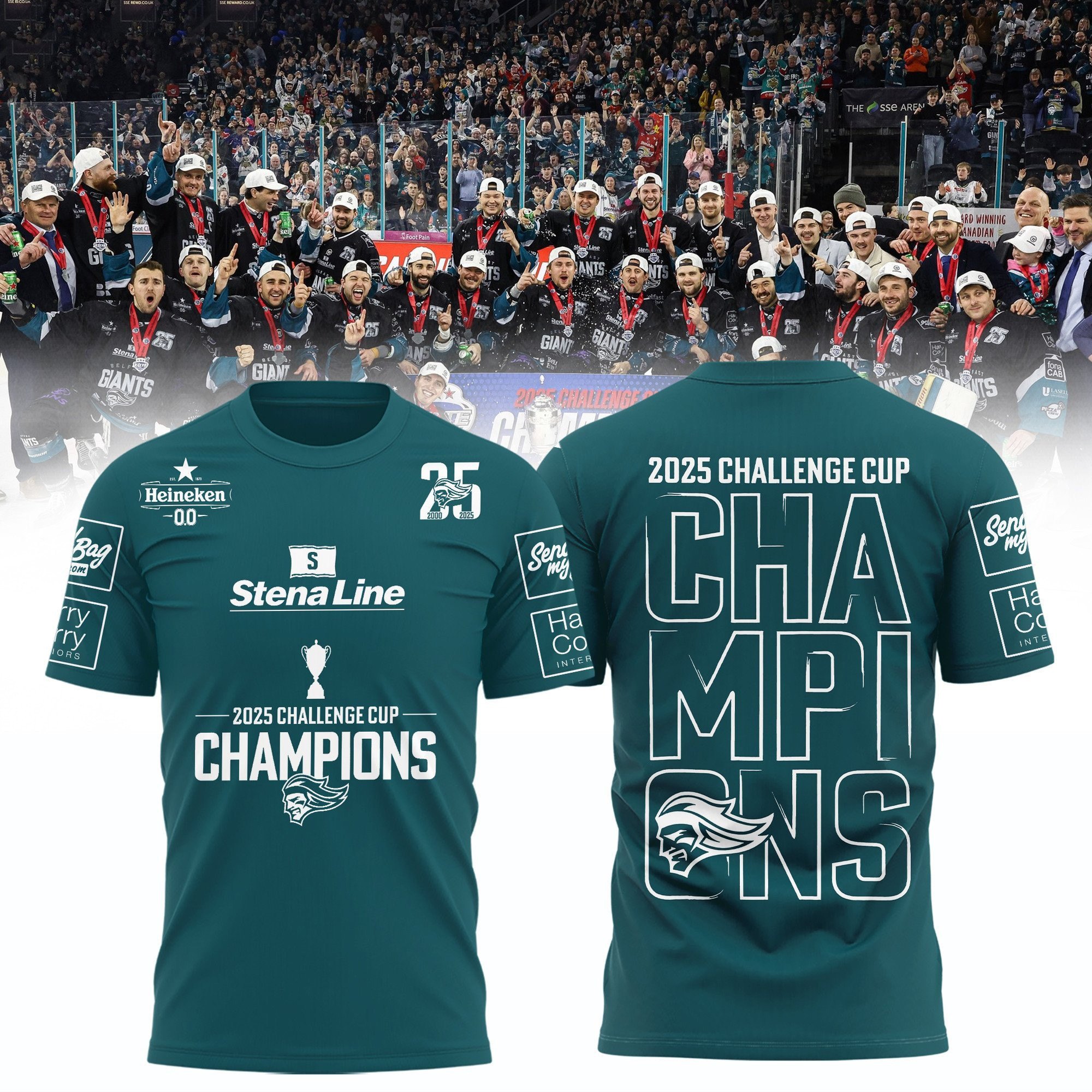 Belfast Giants 2025 Challenge Cup Champions Shirt Unique Gifts For Hockey Lovers Oregontrailrvpk Shirt