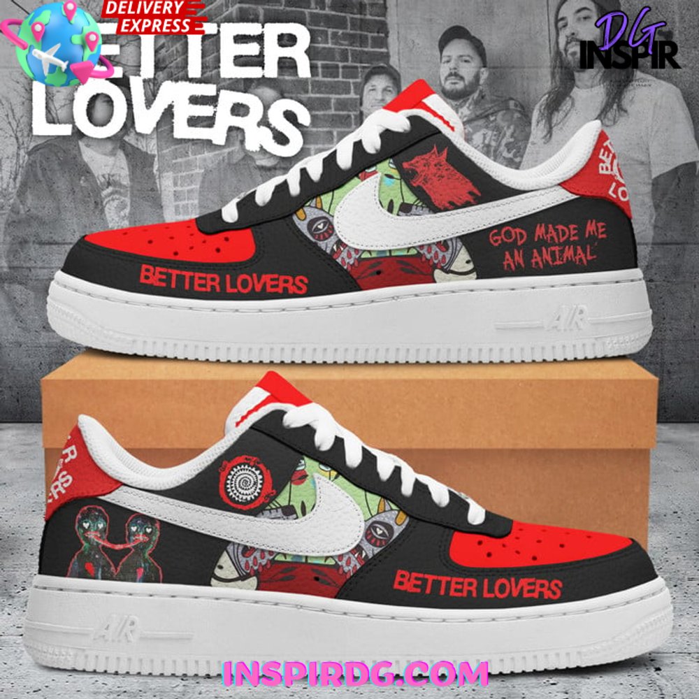 Better Lovers Band Limited Edition Air Force 1