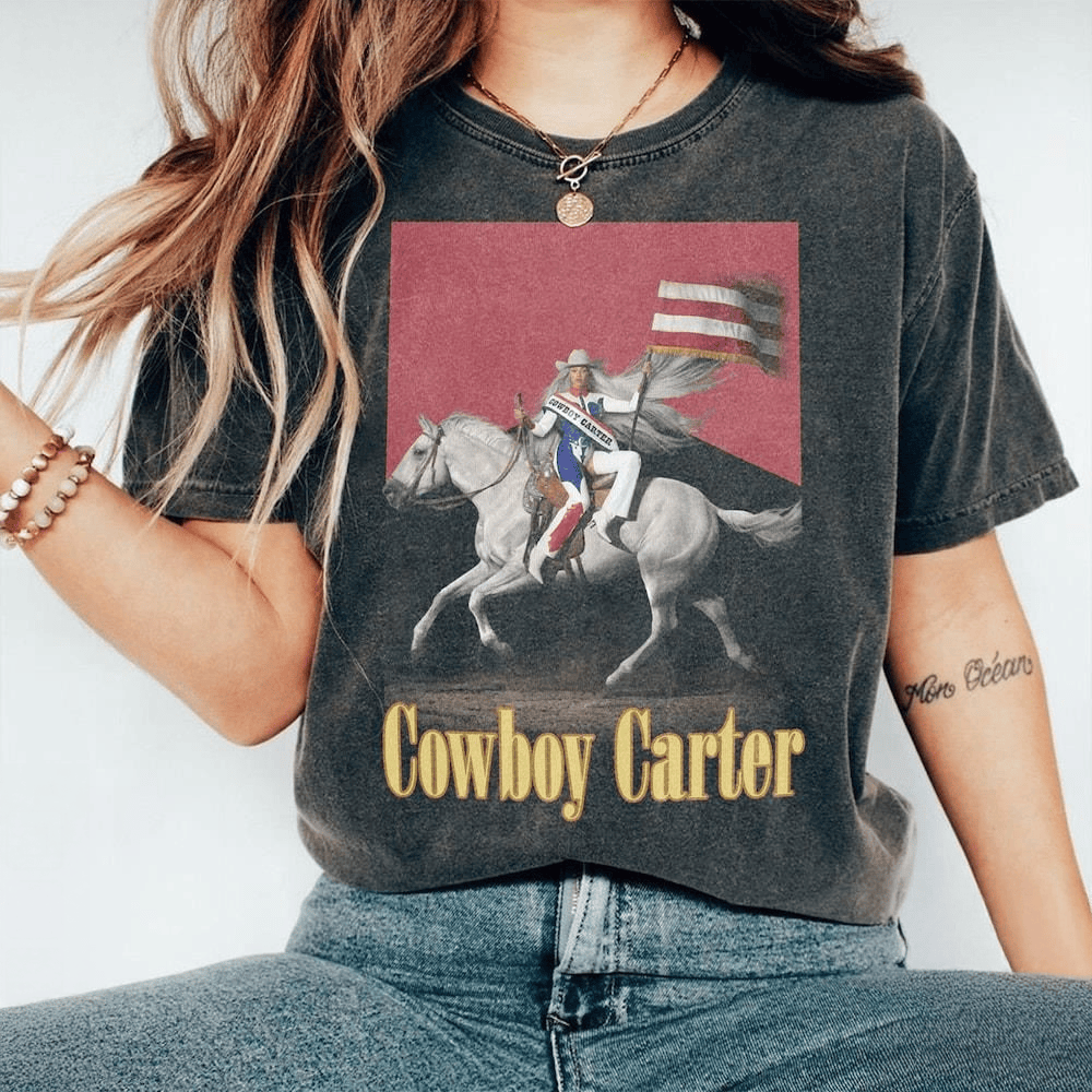 Beyonce Cowboy Carter Tour Merch T-Shirt For Beyonce Lovers Fans For Her Oregontrailrvpk Shirt