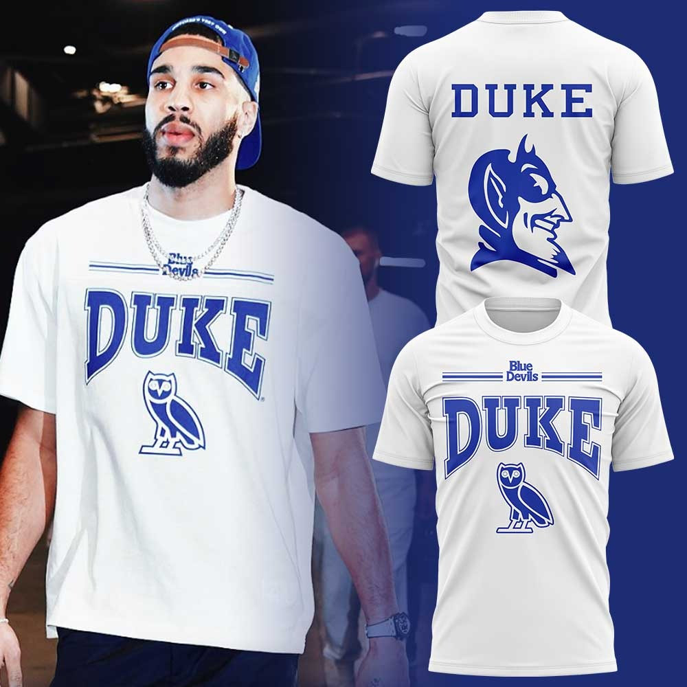 Big Duke Jayson Tatum Blue Devils October's Very Own T-Shirt Oregontrailrvpk Shirt