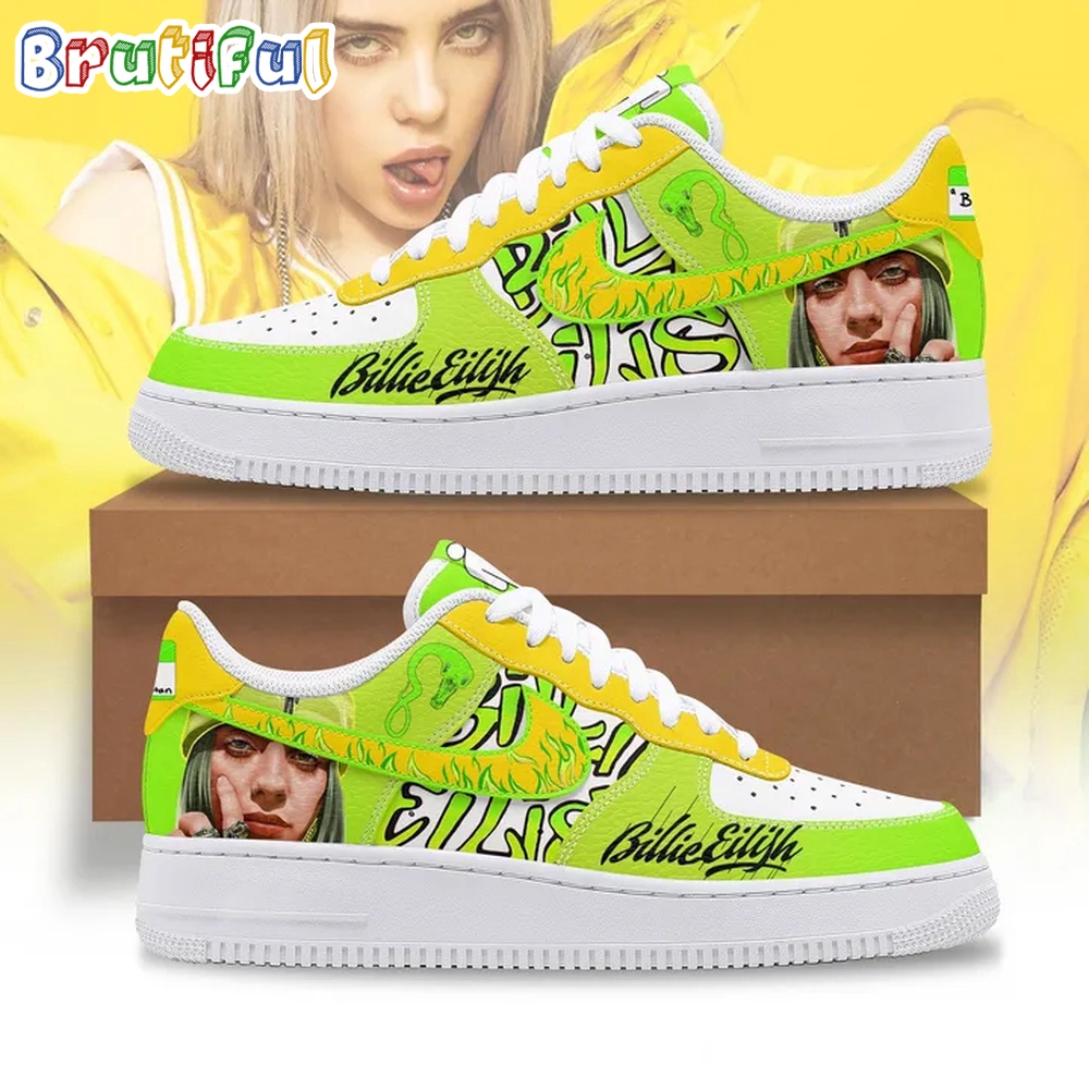 Billie Eilish Music Graphics Air Force 1 Shoes Sneaker