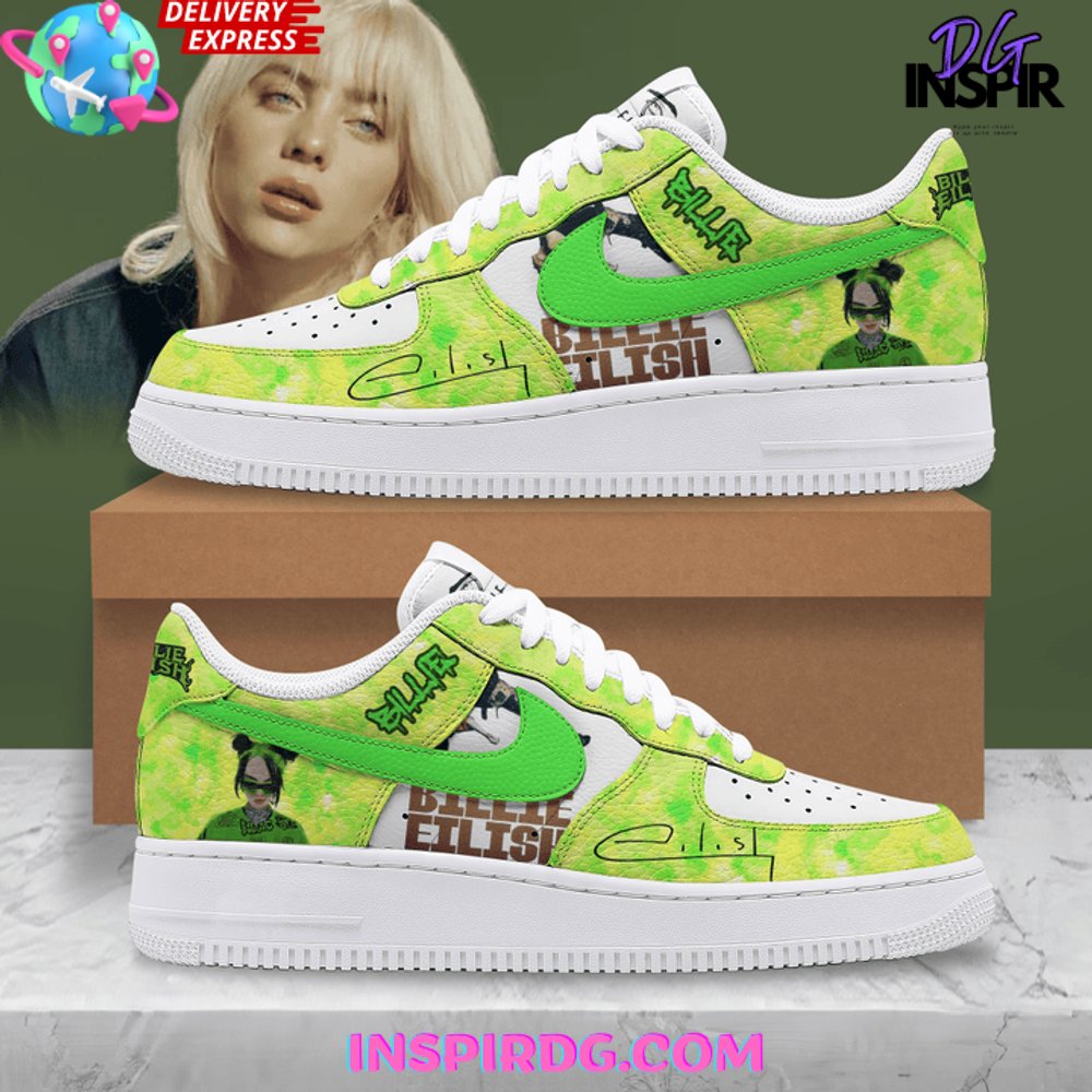 Billie Eilish Neon Vibes Limited Edition Air Force 1