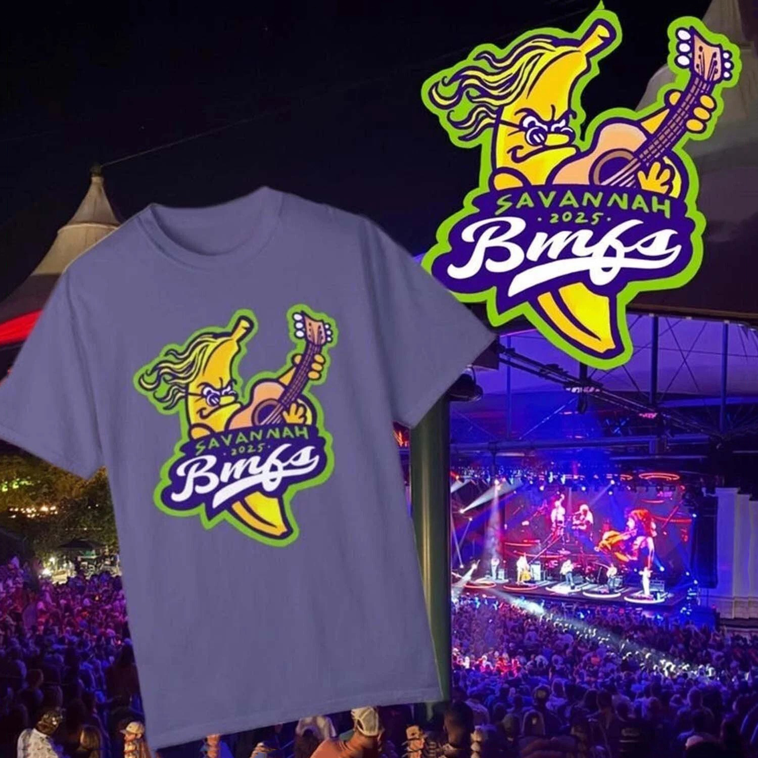 Billy Strings Savannah 2025 Spring Tour T-Shirt Oregontrailrvpk Shirt