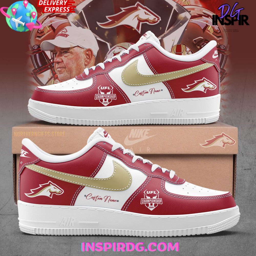 Birmingham Stallions UFL Championship 2024 Air Force 1