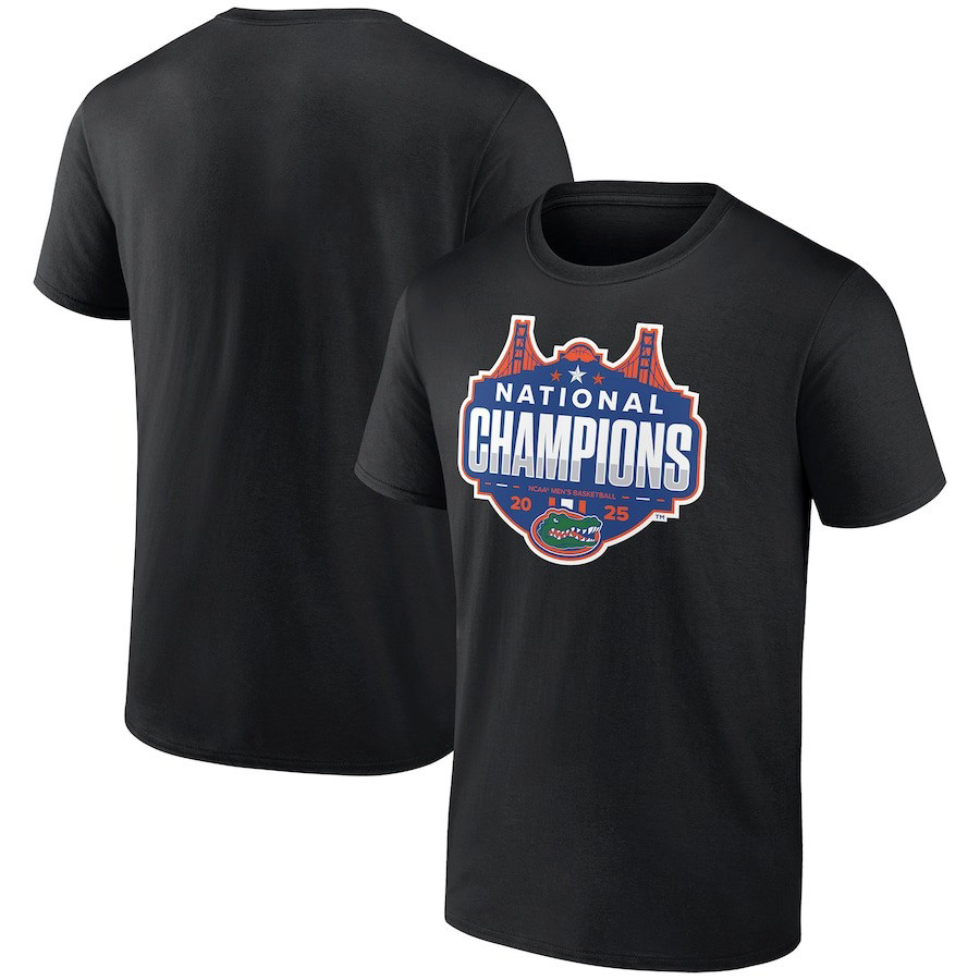 Black Florida Gators 2025 NCAA Men's Basketball National Champions Shot Clock Shirt Men's Gift Oregontrailrvpk Shirt