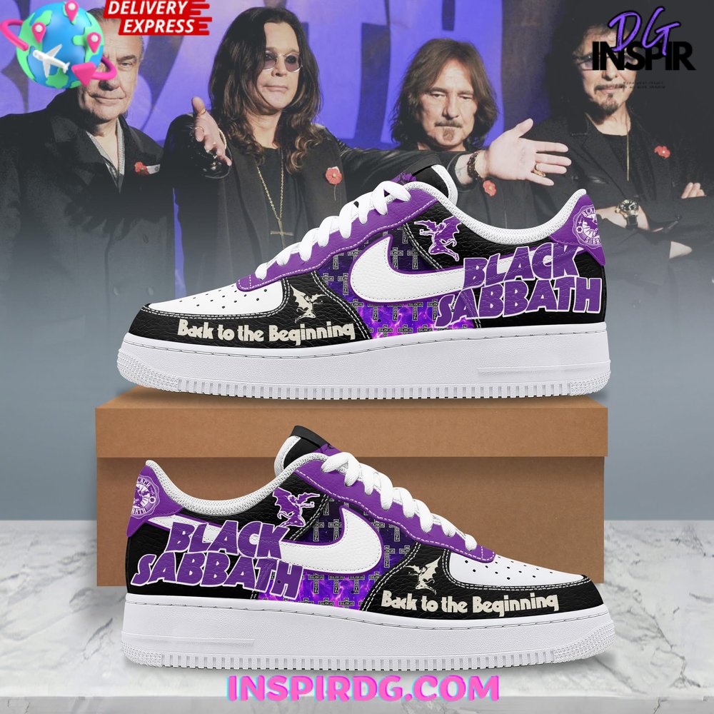 Black Sabbath Back to the Beginning Air Force 1