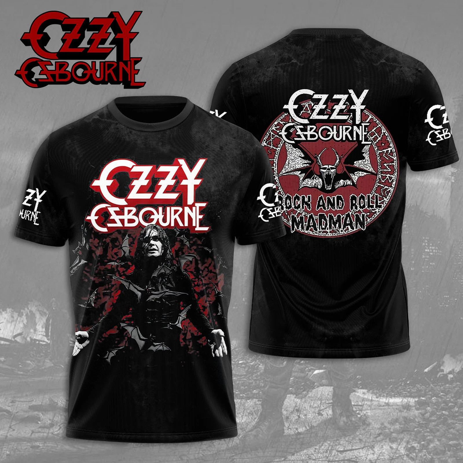 Black Sabbath x Ozzy Osbourne 3D T-Shirt Cool Oregontrailrvpk Shirt
