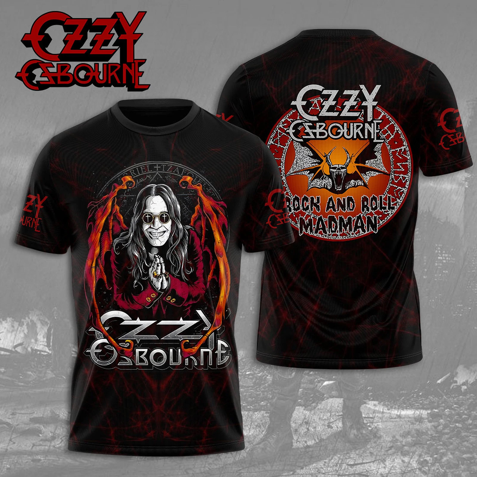 Black Sabbath x Ozzy Osbourne 3D T-Shirt Unique Oregontrailrvpk Shirt