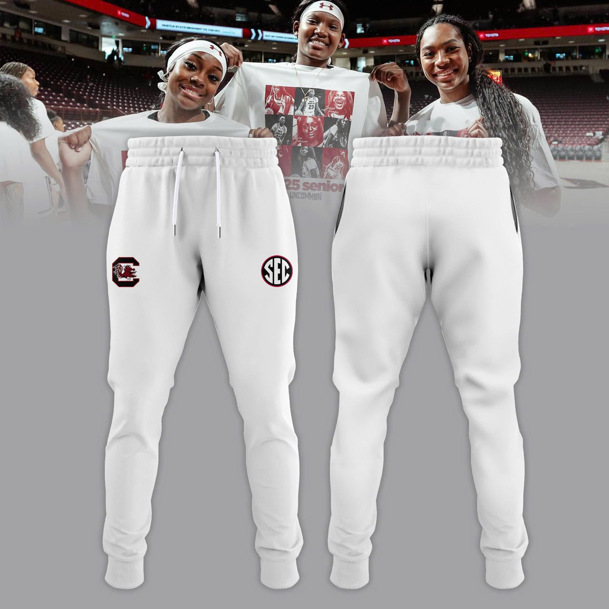 Black South Carolina Gamecocks Hoodie 2025 SEC Women's Basketball Best