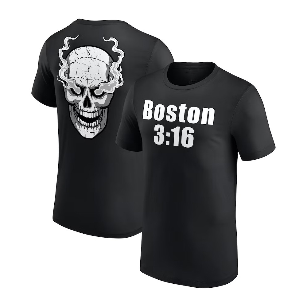 Black Stone Cold Steve Austin Boston 3 16 T-Shirt For New Dads Oregontrailrvpk Shirt