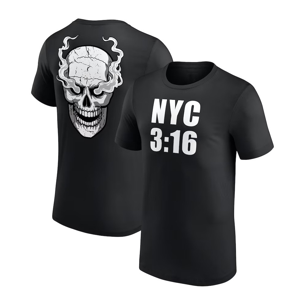 Black Stone Cold Steve Austin NYC 3 16 T-Shirt For Father In Law Oregontrailrvpk Shirt