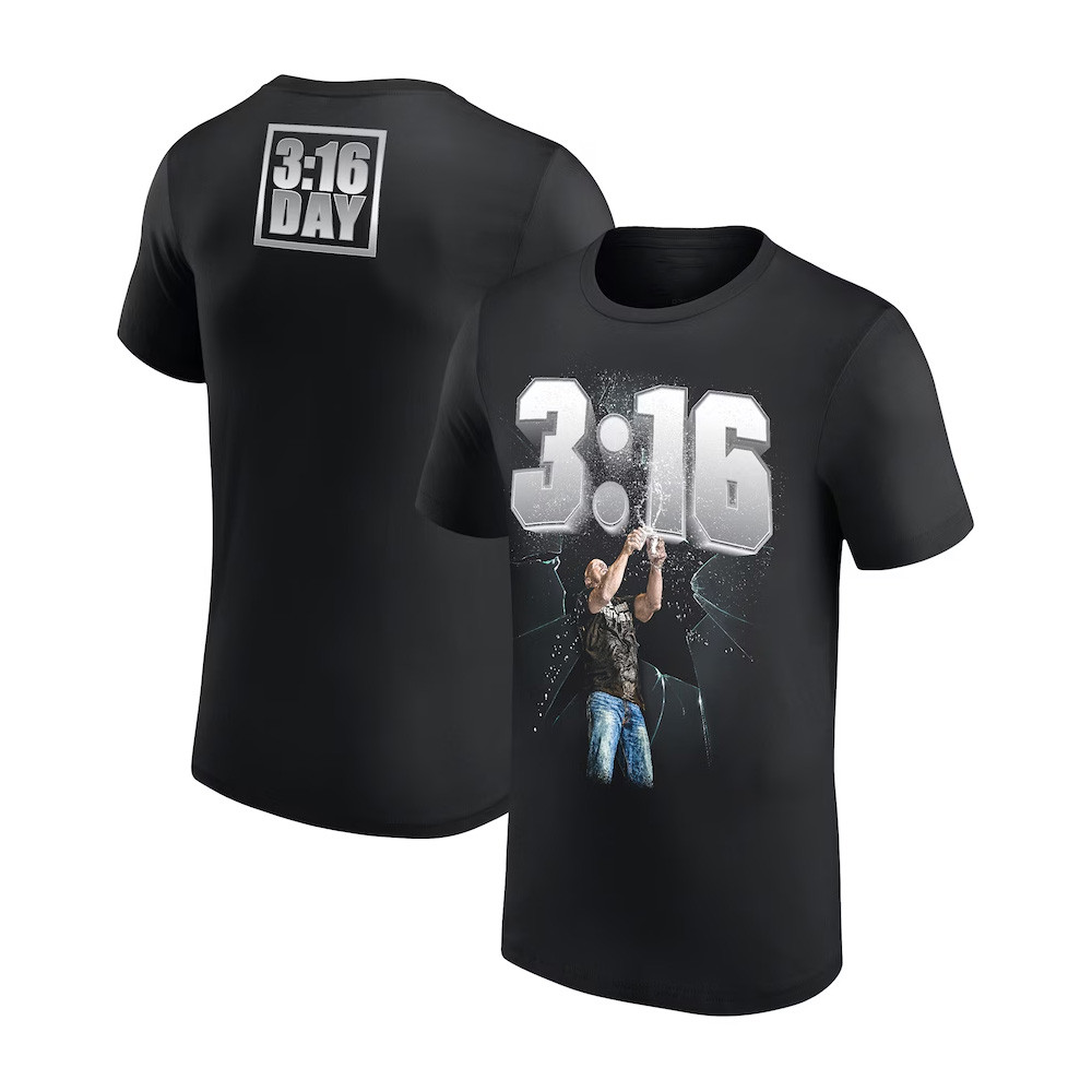 Black Stone Cold Steve Austin Smashing Cans 3 16 Day T-Shirt For Dad Oregontrailrvpk Shirt