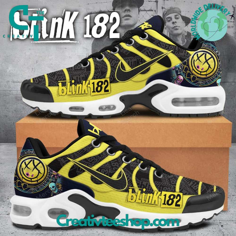 Blink-182 Air Max Plus Shoes Sneakers For Men And Women