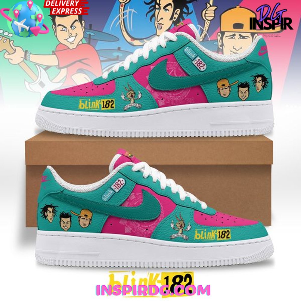 Blink-182 Cartoon Limited Edition Air Force 1