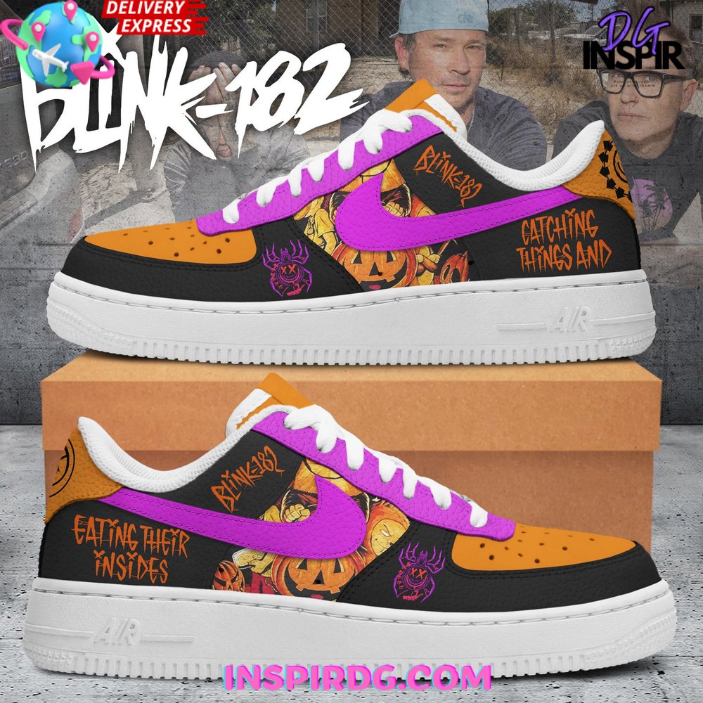 Blink-182 Halloween Edition Air Force 1