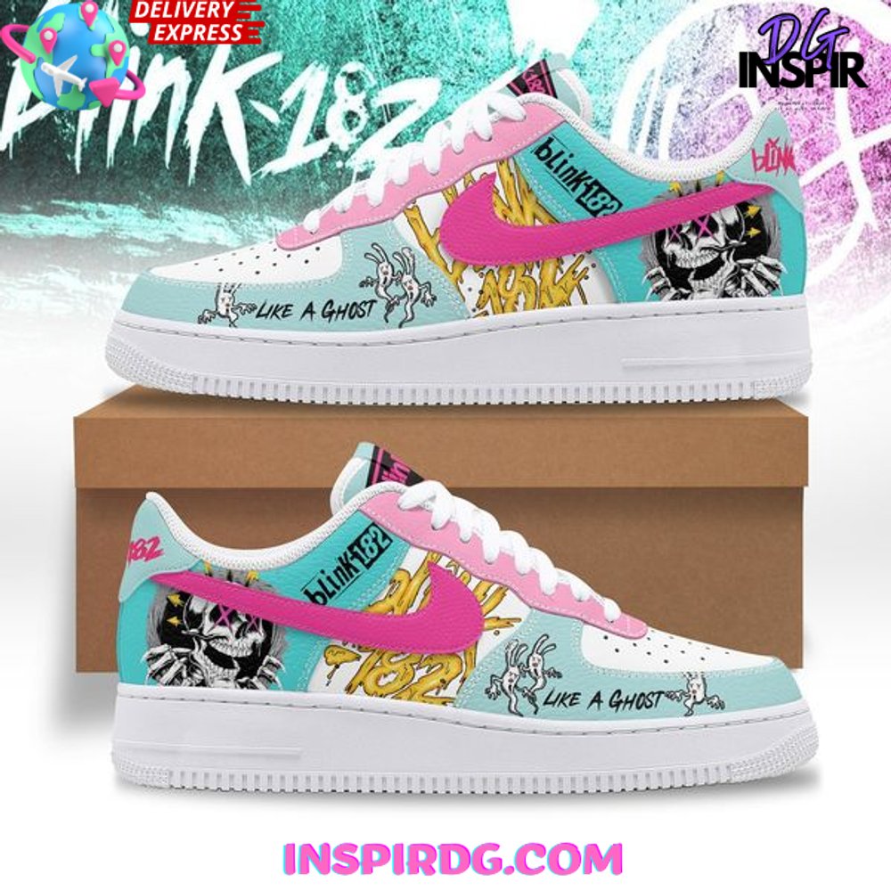 Blink-182 Like A Ghost Limited Edition Air Force 1