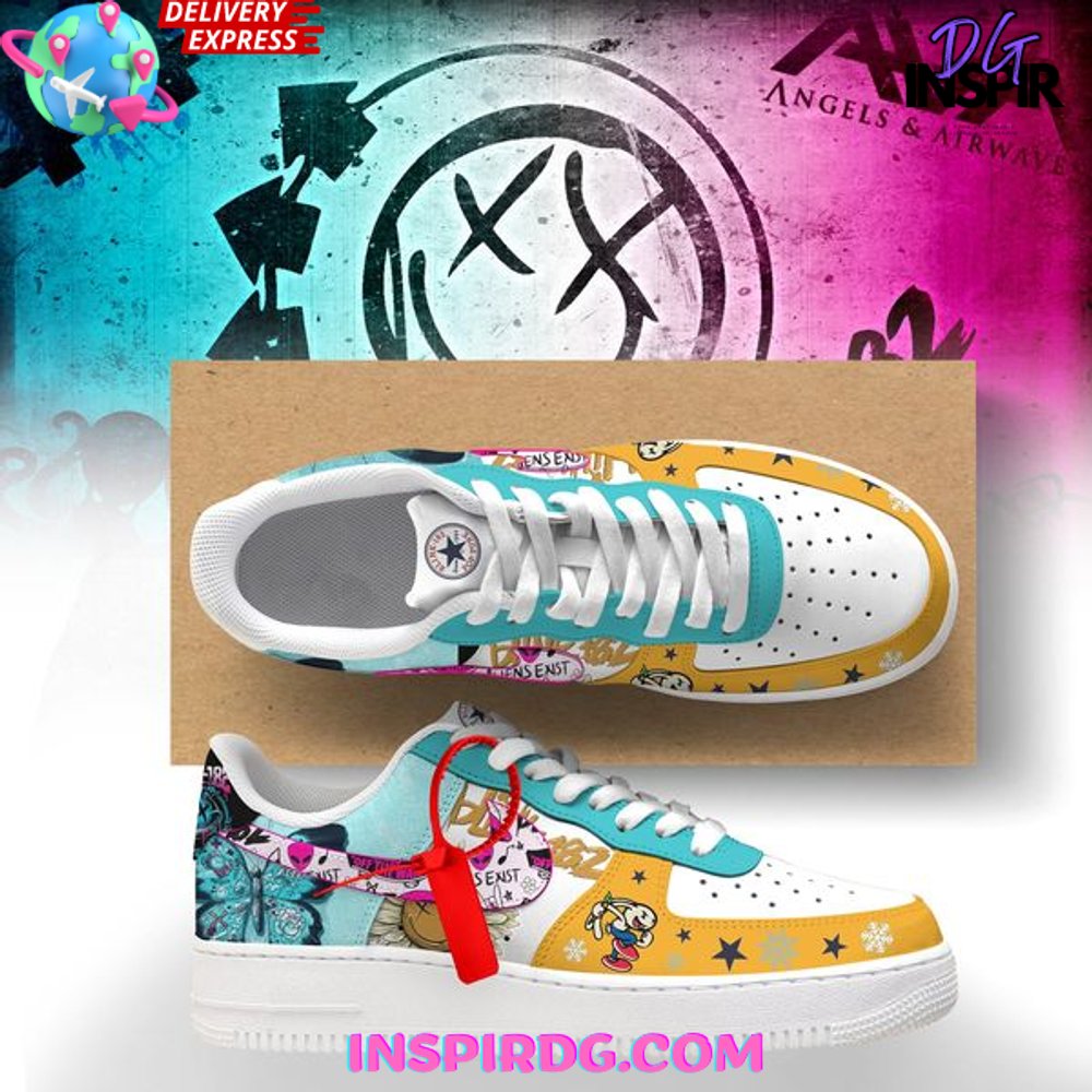 Blink-182 Punk Rock Limited Edition Air Force 1