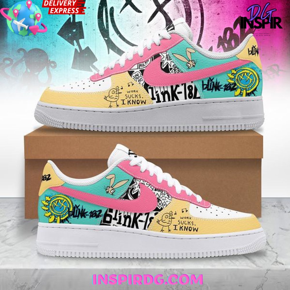 Blink182 Music Limited Edition Air Force 1