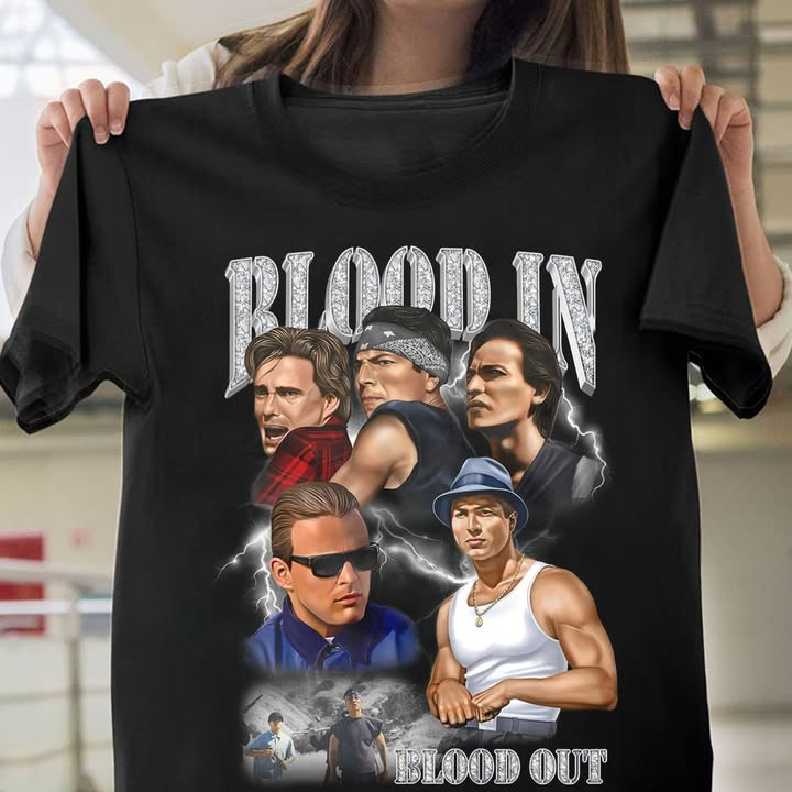 Blood In Blood Out Fan T-Shirt Oregontrailrvpk Shirt