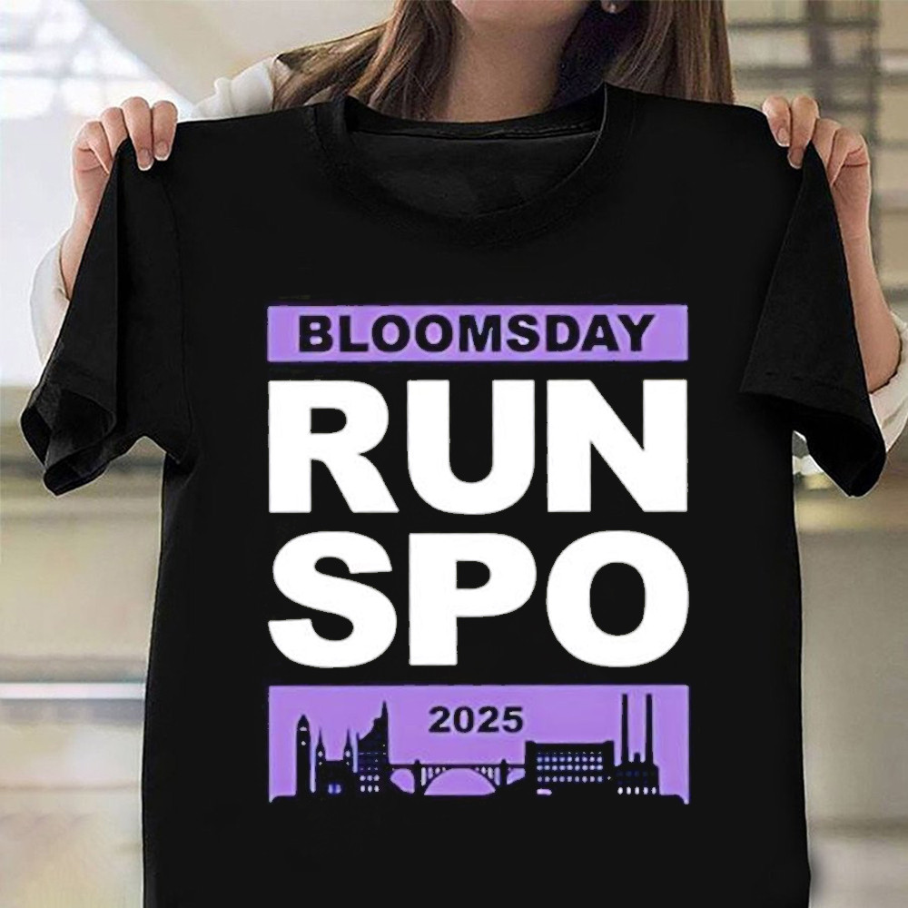 Bloomsday RUN SPO 2025 T-Shirt Oregontrailrvpk Shirt
