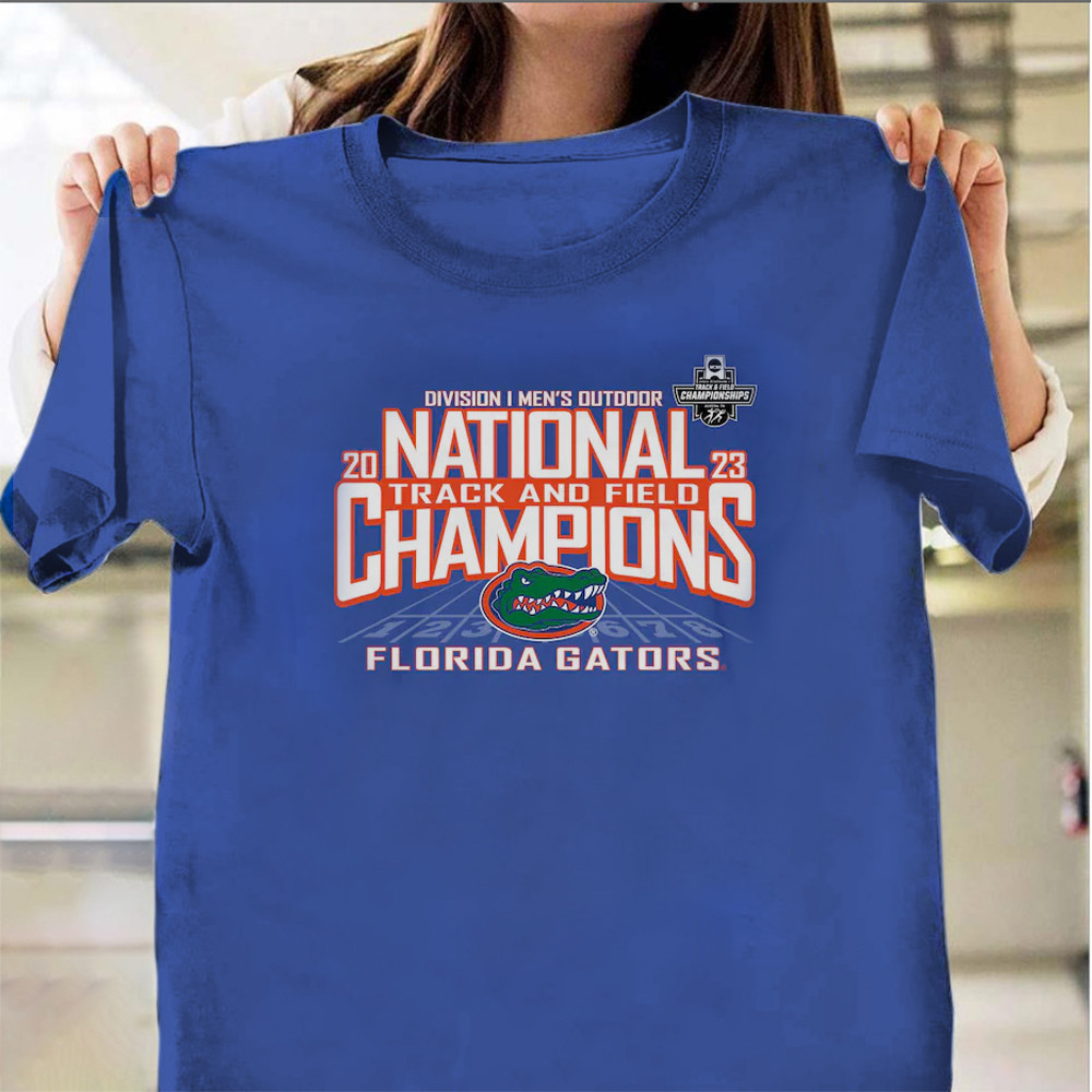 Blue 84 Royal Florida Gators 2023 NCAA Men's Outdoor Track And Field National Champions Shirt Oregontrailrvpk Shirt