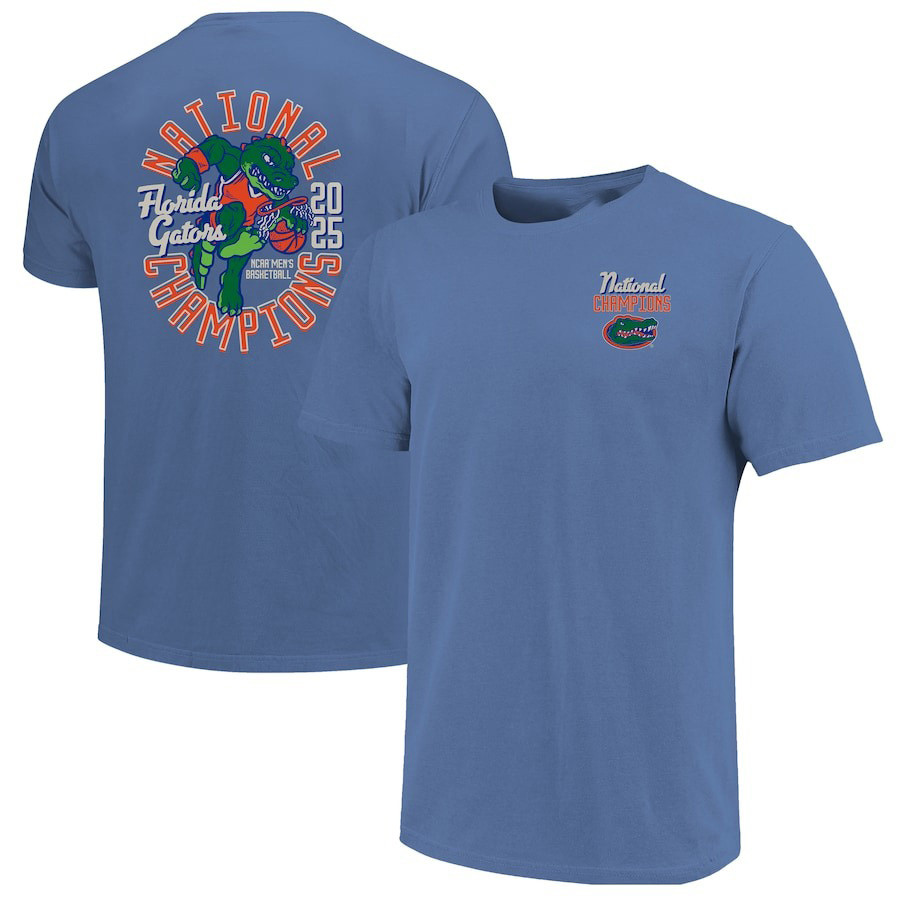 Blue Florida Gators 2025 NCAA Men's Basketball National Champions T-Shirt Boyfriend Gifts Oregontrailrvpk Shirt