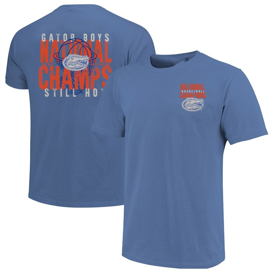 Blue Florida Gators 2025 NCAA Men's Basketball National Champions T-Shirt Husband Gifts Oregontrailrvpk Shirt