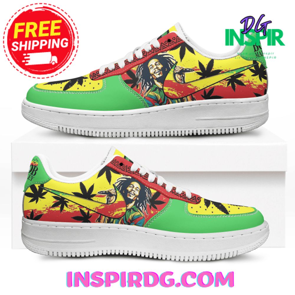 Bob Marley Cannabis Air Force 1