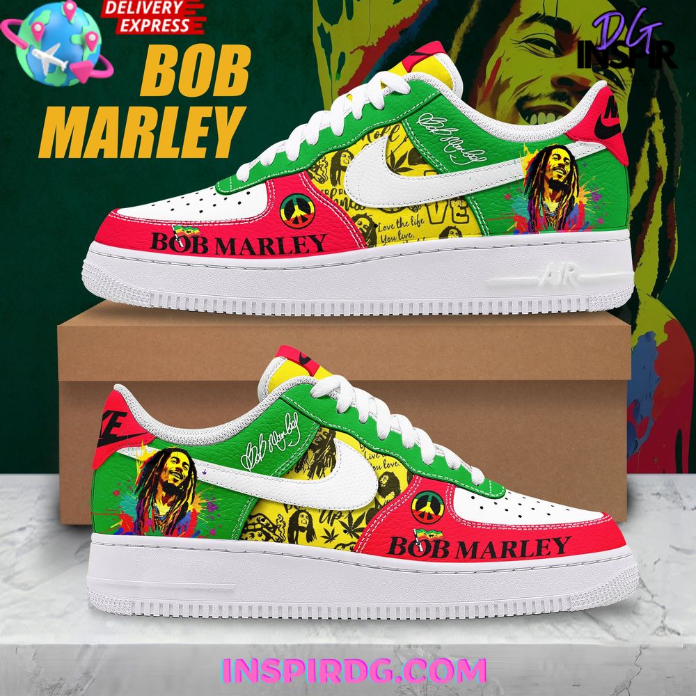 Bob Marley King of Reggae Limited Edition Air Force 1