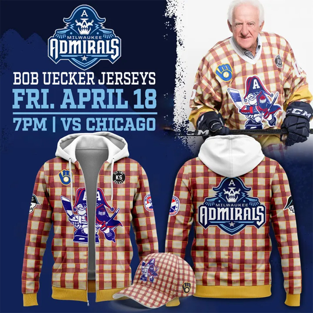 Bob Uecker Hockey Zip Hoodie Presents For Hockey Lovers