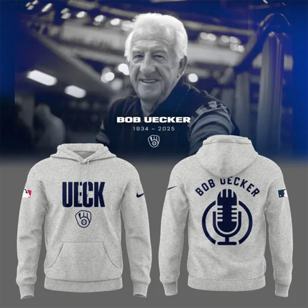 Bob Uecker Hoodie Honoring The Legend Brewers Icon And Baseball Hall Of Famer Hoodie
