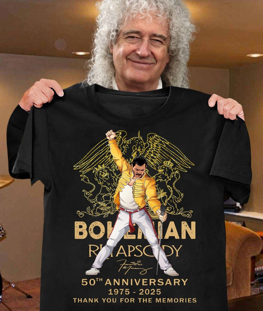 Bohemian Rhapsody Thank You For The Memories Shirt 50Th Anniversary Oregontrailrvpk Shirt